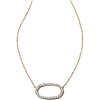 Kendra Scott Elisa 14K Gold Open Frame Necklace, Fine Jewlery for Women(14K YELLOW GOLD)