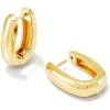Kendra Scott Ellen Wide Huggie Earrings(18K GOLD VERMEIL)