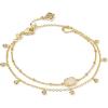 Kendra Scott Emilie Crystal Multi Strand Bracelet, Fashion Jewelry for Women(IRIDESCENT DRUSY)