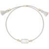 Kendra Scott Everlyne Cord Friendship Bracelet, Fashion Jewelry for Women(GOLD – IVORY MOTHER-OF-PEARL)