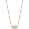 ROSE GOLD - WHITE CUBIC ZIRCONIA