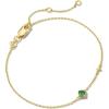 Kendra Scott Maisie Delicate Chain Bracelet(GREEN ONYX (VERMEIL))