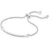 Kendra Scott OTT Adjustable Link Chain Bracelet for Women(RHODIUM – RHODIUM METAL)