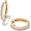 Kendra Scott Penelope 14k Gold Hoop Earrings, Fine Jewelry for Women(16mm)