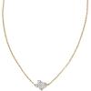 Kendra Scott Tiny Texas 18k Gold Pendant Necklace(18K YELLOW GOLD)