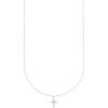Kendra Scott White Diamond Cross Pendant Necklace in 14k Gold, Fine Jewelry for Women(14K WHITE GOLD – CRYSTAL CLEAR DIAMOND)