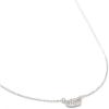 Kendra Scott White Diamond Marisa Pendant Necklace in 14k Gold, Fine Jewelry for Women(14K WHITE GOLD – CRYSTAL CLEAR DIAMOND)