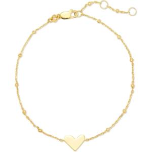 Kendra Scott Ari Heart Delicate Bracelet(18K GOLD VERMEIL)