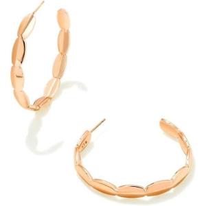 Kendra Scott Brooke Hoop Earrings for Women, Fashion Jewelry(ROSE GOLD METAL)