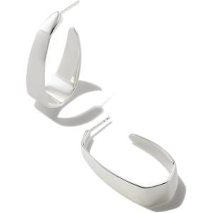 Kendra Scott Cadence Large Hoop Earring, Sterling Silver