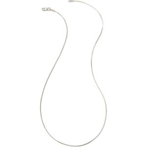 Kendra Scott Diamond Cut Snake Chain Necklace, Sterling Silver