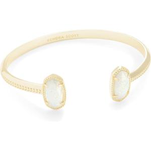 Kendra Scott Elton Bracelet in 14k Gold-Plated Brass, Fashion Jewelry for Women, White Opal