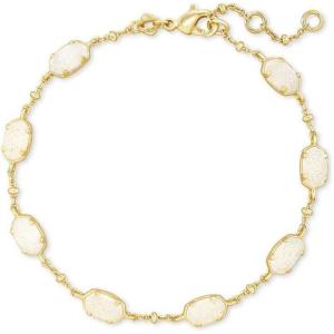 Kendra Scott Emilie Link Bracelet for Women, Fashion Jewelry(GOLD IRIDESCENT DRUSY)