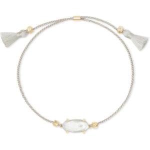 Kendra Scott Everlyne Cord Friendship Bracelet, Fashion Jewelry for Women(GOLD – IVORY MOTHER-OF-PEARL)