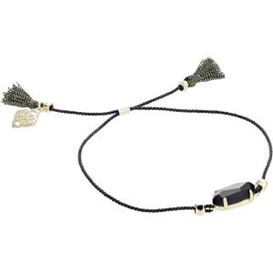 Kendra Scott Everlyne Cord Friendship Bracelet, Fashion Jewelry for Women(Gold/Black)