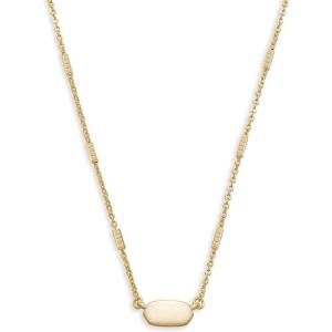 Kendra Scott Fern Pendant Necklace for Women(GOLD-PLATED)