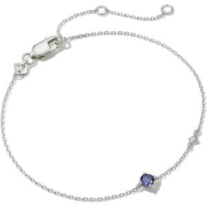Kendra Scott Maisie Delicate Chain Bracelet(BLUE IOLITE)