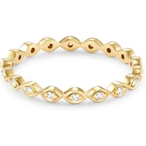 Kendra Scott Nicolette 14k Gold Band Ring, Fine Jewelry for Women(14K YELLOW GOLD)