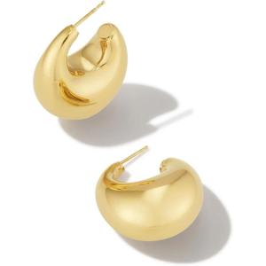 Kendra Scott Raylyn Hoop Earring, 18k Gold Vermeil
