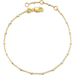 Kendra Scott Single Satellite Chain Bracelet(STERLING BEAD)