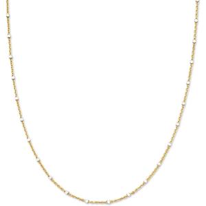 Kendra Scott Single Satellite Chain Necklace(STERLING BEAD)