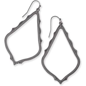 Kendra Scott Sophee Drop Earrings for Women(GUNMETAL – GUNMETAL METAL)