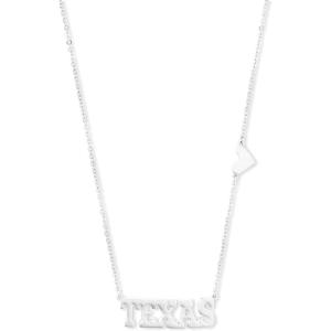 Kendra Scott Texas Pendant Necklace in Sterling Silver, Fine Jewelry for Women