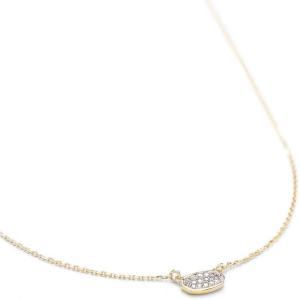 Kendra Scott White Diamond Marisa Pendant Necklace in 14k Gold, Fine Jewelry for Women(14K YELLOW GOLD – CRYSTAL CLEAR DIAMOND)