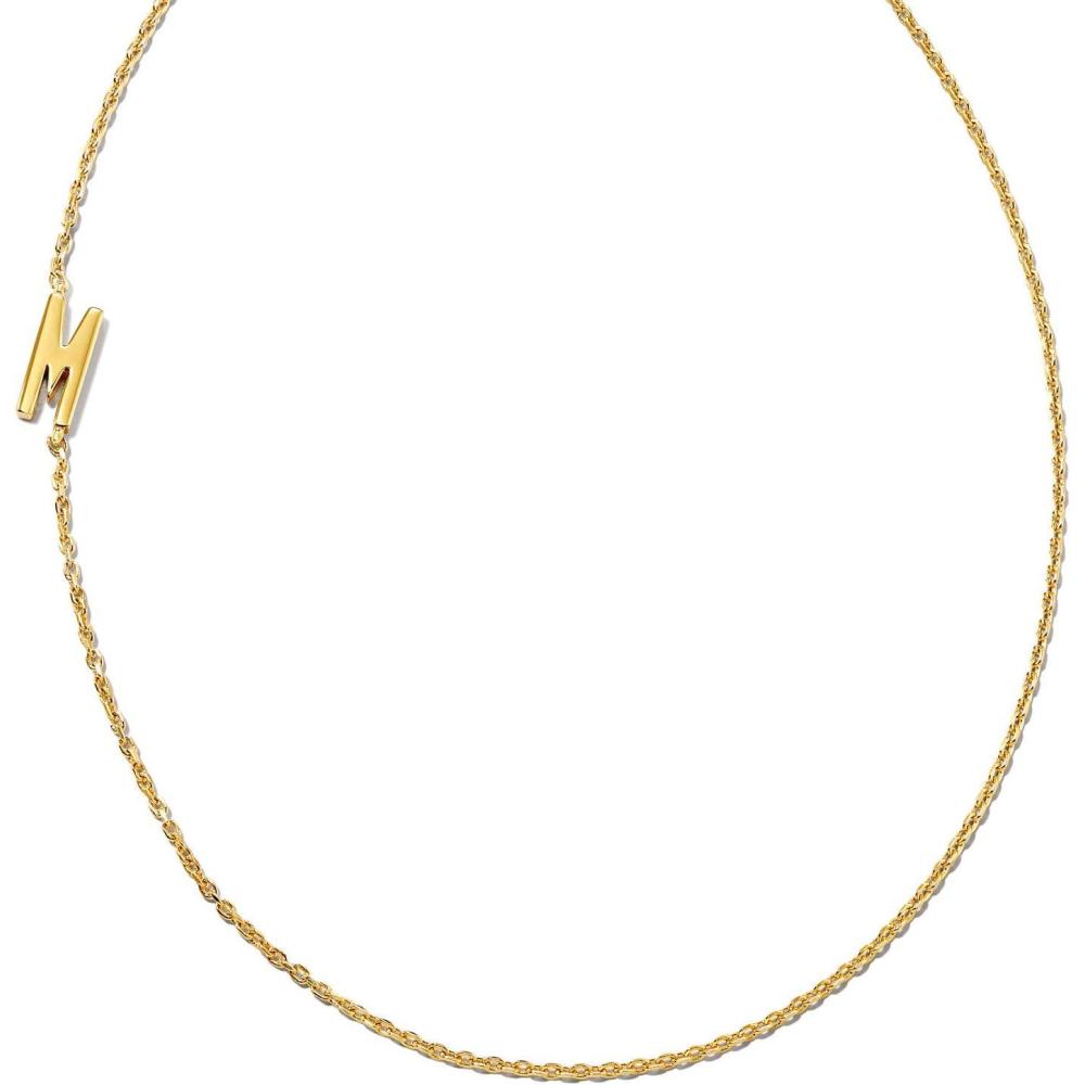 imageKendra Scott Letter AZ Inline Initial Necklace 18k Gold VermeilM