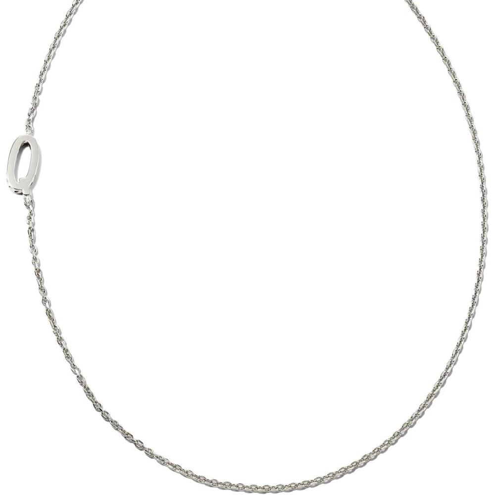 imageKendra Scott Letter AZ Inline Initial Necklace Sterling SilverQ