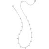 Kendra Scott Ameila Chain Necklace, Fashion Jewelry for Women(RHODIUM)