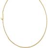 Kendra Scott Letter A-Z Inline Initial Necklace, 18k Gold Vermeil(J)