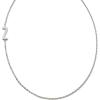 Kendra Scott Letter A-Z Inline Initial Necklace, Sterling Silver(Z)