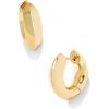 Kendra Scott Mikki Metal Huggie Earring, Fashion Jewelry for Women(GOLD – POLISHED METAL)