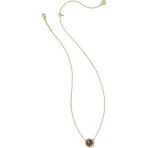 Kendra Scott Basketball Short Pendant Necklace, Fashion Jewelry for Women(GOLD)
