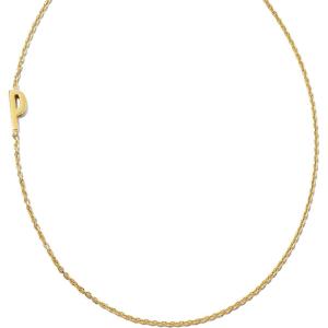 Kendra Scott Letter A-Z Inline Initial Necklace, 18k Gold Vermeil(P)