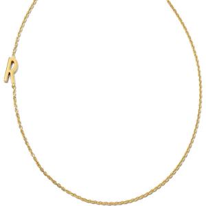 Kendra Scott Letter A-Z Inline Initial Necklace, 18k Gold Vermeil(R)