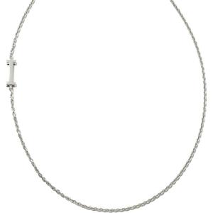 Kendra Scott Letter A-Z Inline Initial Necklace, Sterling Silver(I)