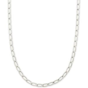 Kendra Scott Merrick Chain Necklace, Fashion Jewelry for Women(RHODIUM)