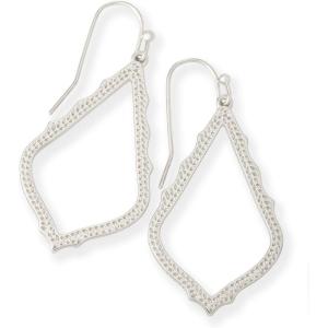 Kendra Scott Sophia Drop Earrings for Women(RHODIUM – RHODIUM METAL)