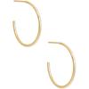 Kendra Scott Keeley Small Hoop Earrings(18K GOLD VERMEIL)