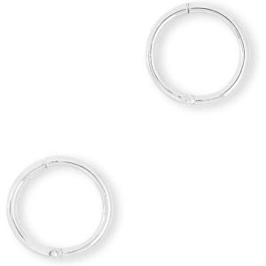Kendra Scott Keeley 10mm Huggie Earrings in Sterling Silver