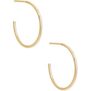 Kendra Scott Keeley Small Hoop Earrings(18K GOLD VERMEIL)