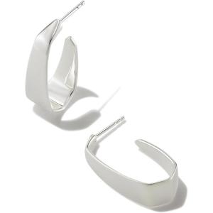 Kendra Scott Cadence Hoop Earring, Sterling Silver