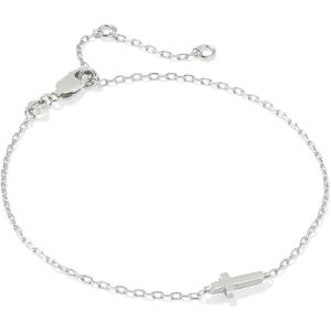 Kendra Scott Cross Inline Bracelet, Sterling Silver