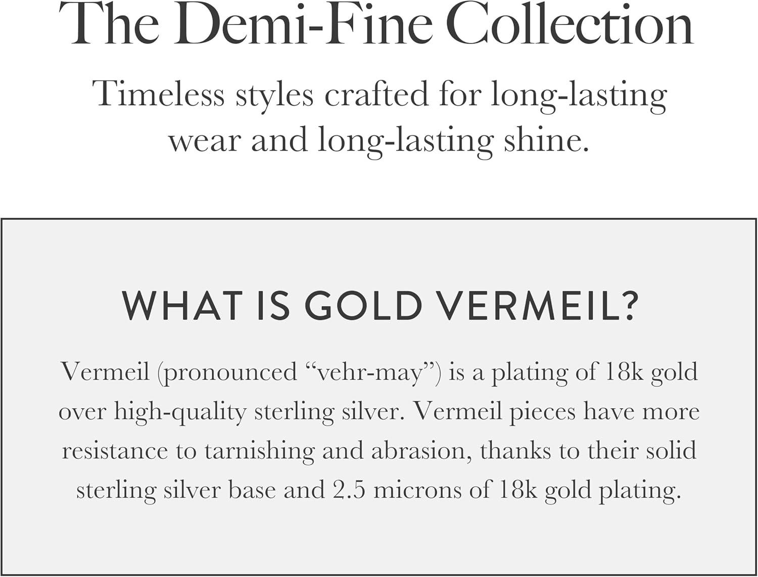 imageKendra Scott Mom Sparkle Short Pendant Necklace DemiFine Jewelry for Women18K GOLD VERMEIL