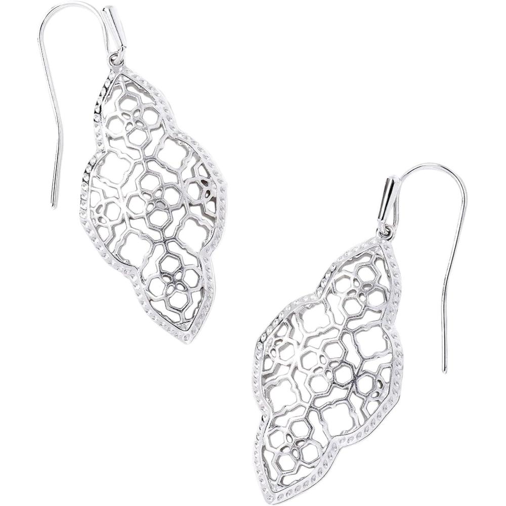 imageKendra Scott Abbie Drop Earring Fashion Jewelry for WomenRHODIUM
