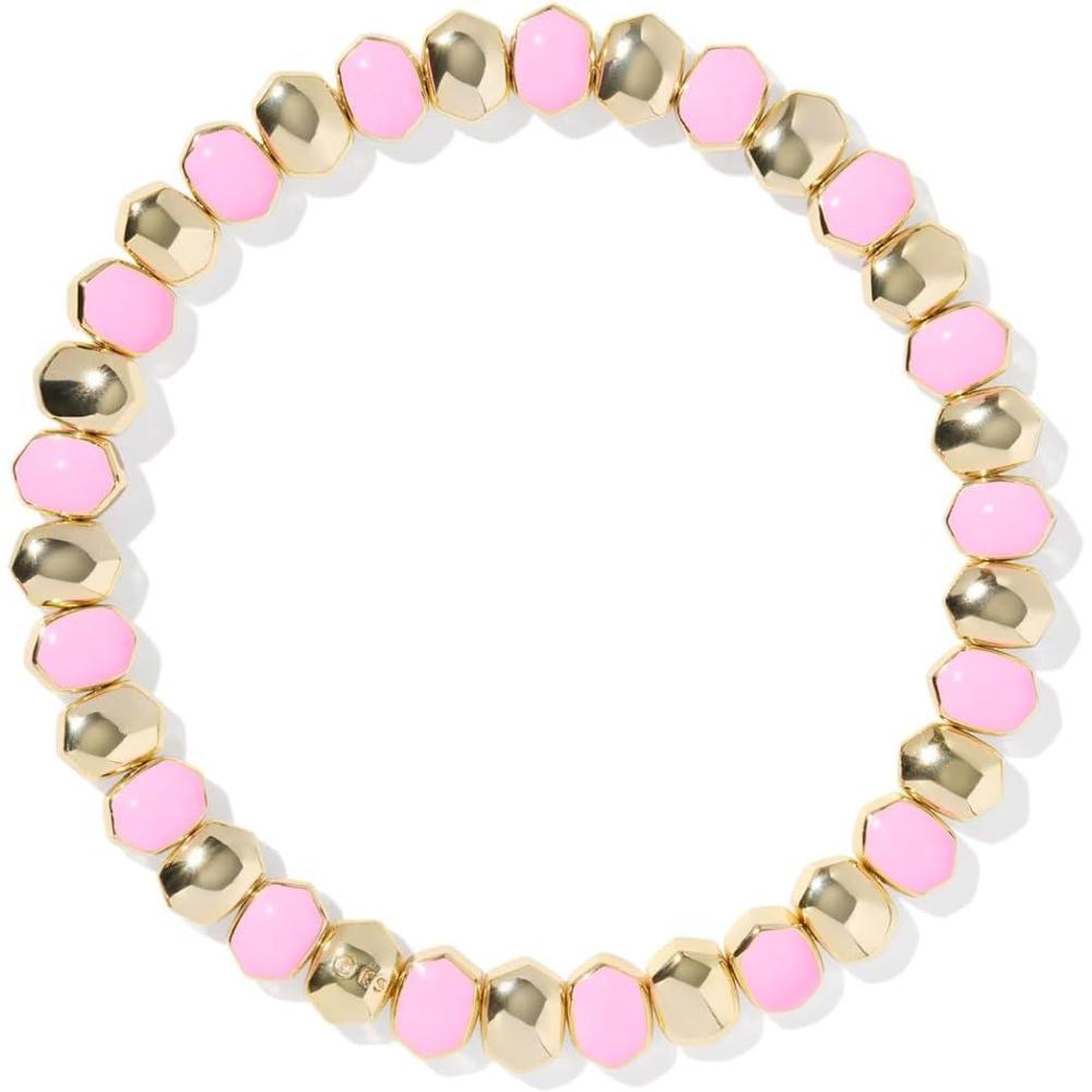 imageKendra Scott Daphne Enamel Stretch Bracelet Fashion Jewelry for WomenLIGHT PINK ENAMEL