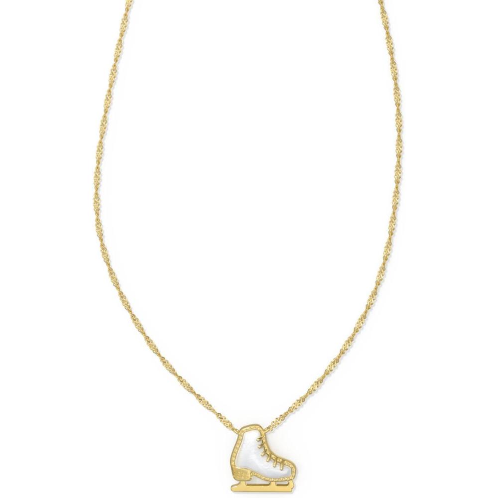 imageKendra Scott Ice Skate Short Pendant Necklace Fashion Jewelry for WomenGOLDPLATED