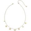 Kendra Scott Cailey Charm Necklace, Fashion Jewelry for Women(GOLD METAL)